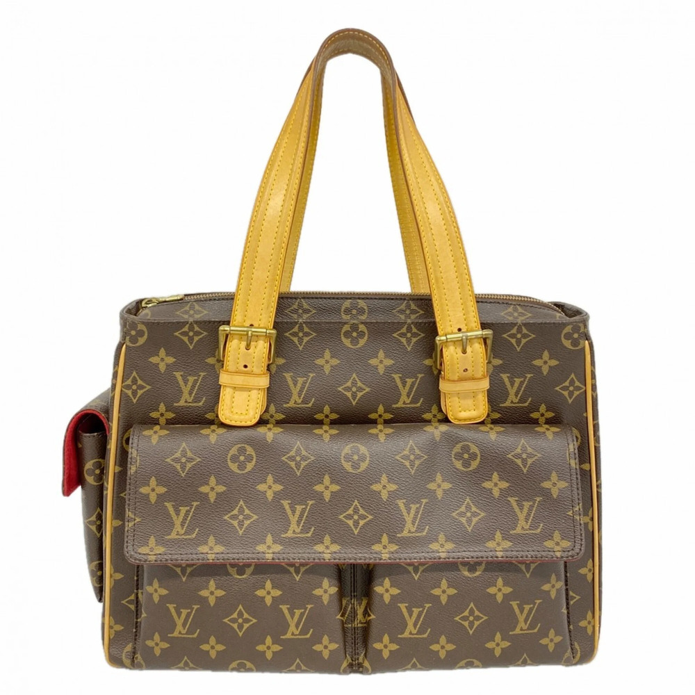 LOUIS VUITTON Brown Monogram Tote Bag